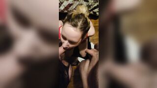 Bound my Ex-Wife and had her Offer me and my Buddy Blowjob
