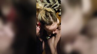 Bound my Ex-Wife and had her Offer me and my Buddy Blowjob