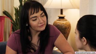 Big Titted lesbo faculty facesits professor