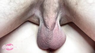 Close up Missionary Boned with Pulsating Cummed and Leaking Soak Snatch