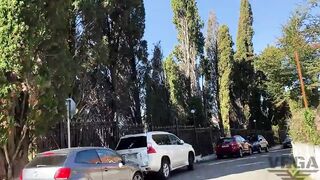 PICK UP YOUNG CHICK & MAKE GANG BANG GROUP SEX ON