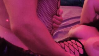 Escort Works to Secure her Bag