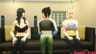 Hinata Porn Cap5 Into the end sasuke ends up fucking