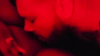 Sex Faces inside Red Light while getting Pounded with point of view Shots