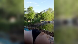 Smoking on a Sandy Beach