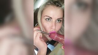 Bae Pink Lipstick Whore Sounds his Dirty Dick at the Office
