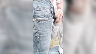 Got Caught! Unexpected Bj on the Street