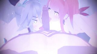 Yamakaze and Kawakaze inside Techno Prison 3 Way (Remastered)