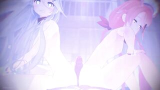 Yamakaze and Kawakaze inside Techno Prison 3 Way (Remastered)