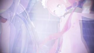 Yamakaze and Kawakaze inside Techno Prison 3 Way (Remastered)