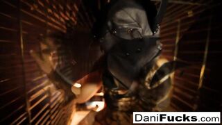 Hot Dani Daniels A Trapped Bitch In A Dog Cage