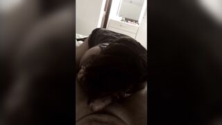 Sloppy and Aggressive Oral Sex with Cum into Mouth/ හොදට කටට ගන්නවා