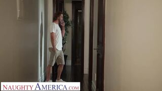 Erotic America - Big Tit Blonde milf Ryan Conner Finds her Son's Friend