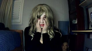 Bunny may Pt7! Triple Female Masked sluts may Plays with her Latex