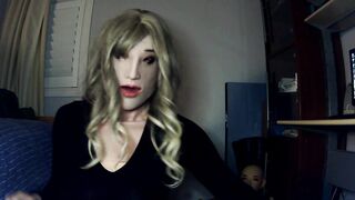 Bunny may Pt7! Triple Female Masked sluts may Plays with her Latex