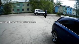 Outdoor Flashing Compilation of Exhibitionist Wifey