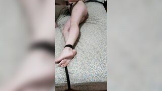 Tickle her Sides then Finger her while Having Fun Bound up