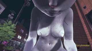 Zootropia Furry Animated 3D - pov Judy Hoops Banged! with
