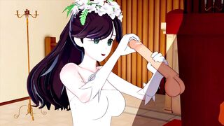MAHOUKA KOUKOU NO RETTOUSEI WEDDING DRESS FUJIBAYASHI KYOUKO (3D ANIME)