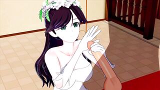 MAHOUKA KOUKOU NO RETTOUSEI WEDDING DRESS FUJIBAYASHI KYOUKO (3D ANIME)