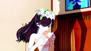 MAHOUKA KOUKOU NO RETTOUSEI WEDDING DRESS FUJIBAYASHI KYOUKO (3D ANIME)