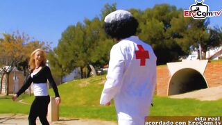 spanish nurse got 3some mmf