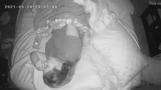 cougar Has Insane Concealed Orgasm Before Bed Spy Web Cam