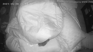 cougar Has Insane Concealed Orgasm Before Bed Spy Web Cam