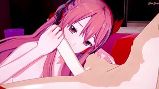 Chelsea deep throats a dick and gets nailed - Akama