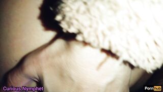 Curious Nymphet Head Ebony Dick White Long Butt Unshaved Snatch Licking Feet