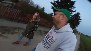 Romantic Walk with Gf Lead to Spontaneous Bj and Sex / DomAndPat