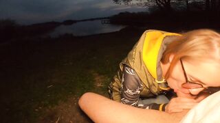 Romantic Walk with Gf Lead to Spontaneous Bj and Sex / DomAndPat