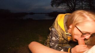 Romantic Walk with Gf Lead to Spontaneous Bj and Sex / DomAndPat