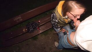 Romantic Walk with Gf Lead to Spontaneous Bj and Sex / DomAndPat