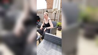 Cougar Flashes her Tit Step Son