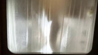 Step Aunt JOI inside Shower Jack off Spying on best Legs Foot