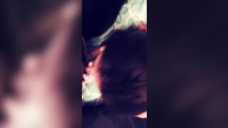 VULGAR BIMBO WITH CRAZY HOT HEART SHAPED BOOTY BLOWS