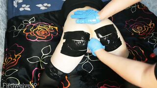 He Taped me up and Banged my Anal Hole Rough with his