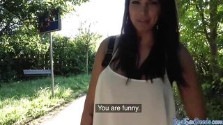 Bigtit european pulled inside outdoor before fellatio ad sex