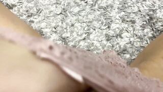 point of view Soaking Soak Lingerie after Orgsms 4K
