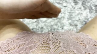 point of view Soaking Soak Lingerie after Orgsms 4K