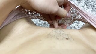 point of view Soaking Soak Lingerie after Orgsms 4K