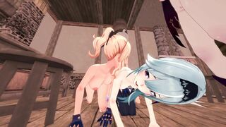 REVERSE GANG BANG - GENSHIN IMPACT HAREM (6 GIRLS one BRO)