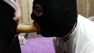 Lover Rough Screwed Sub into Mouth Stockings Sexwife Cuckold Home Femdome
