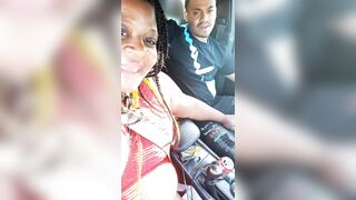 Taking Young Freak to got some Food made Em Pull his Cock