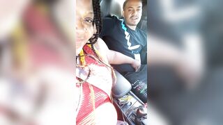 Taking Young Freak to got some Food made Em Pull his Cock