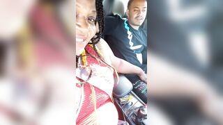 Taking Young Freak to got some Food made Em Pull his Cock