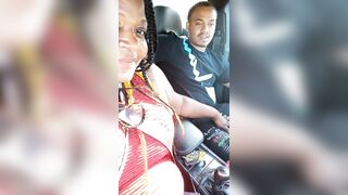 Taking Young Freak to got some Food made Em Pull his Cock