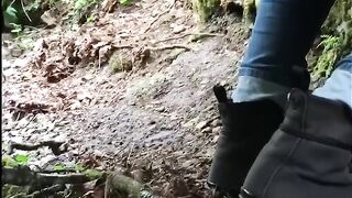 Lesbo Hiking Piss Compilation - Zoey and Rose