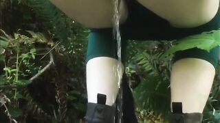 Lesbo Hiking Piss Compilation - Zoey and Rose